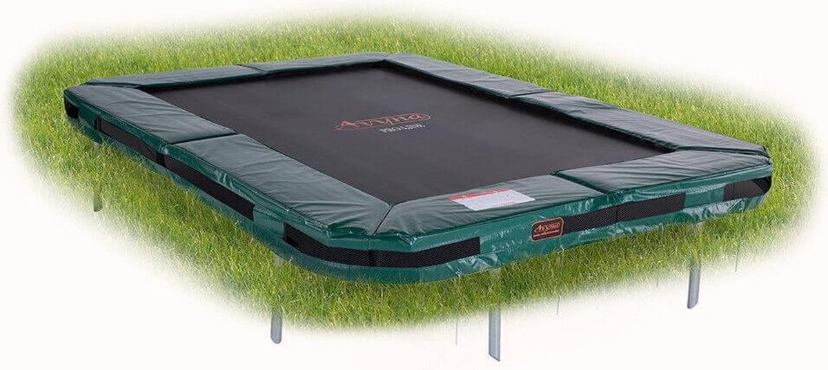 Avyna PRO-LINE InGround trampoline set 223, groen (TEPL-223-I)