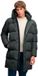 Superdry Heren Sportieve Puffer Jas Met Capuchon - Wandelkhaki - Maat S
