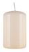 DONAU HOME Kaars zuil standaard gloss/paraffinekaars / 50 x 80 mm/crème/als decoratie / 30 uur brandduur/decoratieve kaarsen waxkaars / 1 stuk