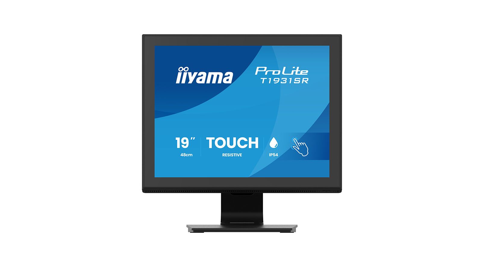 iiyama ProLite T1931SR-B2S computer monitor 48,3 cm (19") Touchscreen
