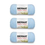 Bernat Super Value Garen, kleur Sky, 3 stuks