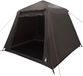 vidaXL Tente tunnel 4 personnes marron