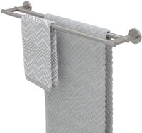 Tiger Noon Handdoekrek dubbel RVS geborsteld | 15 Jaar Garantie