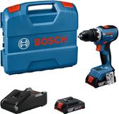 Bosch Professional GSR 18V-65 Accu schroefboormachine 18V 2.0Ah in L-Case - 06019N3000