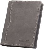 Pride and Soul Pasjeshouder RFID Leer Grijs JU-47258