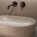 Hotbath Ace - Wastafelmengkraan - Zonder Waste - Laag - Geborsteld Zwart PVD - Inbouw - Messing