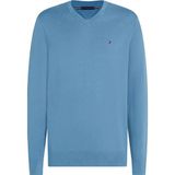 Tommy Hilfiger Essential V-Neck Pullover Brisk Blue Heren S