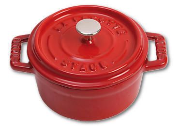 Staub Minis Braadpan Cocotte Kers - 10 cm / 250 ml