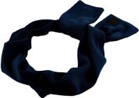 BOSS sjaal Foxon Knitted Scarf Dark Blue donkerblauw
