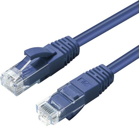 Microconnect UTP620B - CAT6 U/UTP Netwerkkabel - 20.0m - Blauw