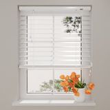 DTCH® Aluminium Jaloezie Easy Matte - 50 mm - Blanc - 150 x 180 cm