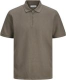 JACK&JONES JJEAUSTIN ZIP POLO SS NOOS Heren Polo Falcon S