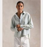 Polo Ralph Lauren Blouse lichtblauw / bruin
