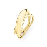 Liebeskind Berlin LJ-1442-R-54 Ring Geel Goud Staal Unisex Maat 54