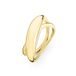 Liebeskind Berlin LJ-1442-R-54 Ring Geel Goud Staal Unisex Maat 54