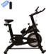 Mobiclinic Teide Spinningfiets - Hometrainer - Verstelbaar - Max. 120 kg - LCD-scherm - Hartslagmeter - Zwart