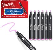 Sharpie Creative Marker Marqueurs acryliques | Pointe ronde | Rose | 6 pièces