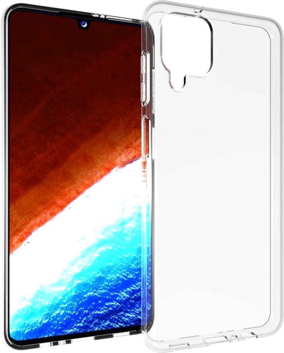 Accezz Clear Backcover Samsung Galaxy A12 hoesje - Transparant
