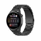By Qubix Qubix Stalen schakelband - Zwart - Geschikt voor Xiaomi Redmi Watch 5 Active / Redmi Watch 5 Lite