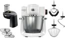 Bosch Serie 6 MUMS6EW13D robot culinaire 1600 W 5,5 l Noir, Acier inoxydable, Blanc