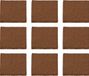 AMIG Anti-krasvilt - 24x - zwart - 25 x 25 mm - vierkant - zelfklevend - meubel beschermvilt