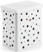 WESCO Wasmand Duo 1 met Inzet | 64 Liter | Duo Wasbox (2x32 Liter) | Metaal - Mat wit | Waskorf