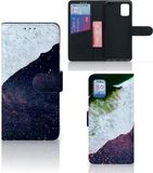Samsung Galaxy A31 Étui Livre Mer dans l'Espace