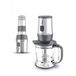 Kiwi 56548 Versnipperaar en sapcentrifuge met accessoires, 500 W, 1,2 l en 0,6 l