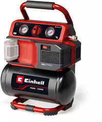 Einhell TE-AC 18/75 Li OF Solo Accu Compressor - Power X-Change - 18V - 8 bar - 5L - Olievrij