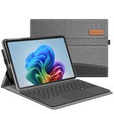 FINTIE Beschermhoes voor Microsoft Surface Pro 12 inch 2025, grijs/zwart