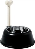 ALESSI LUPITA Voerbak Hond Zwart - Plastic - 32 cm