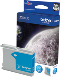 Brother LC-1000C Cyaan Inktcartridge