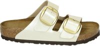 Birkenstock ARIZONA BIG BUCKLE BF PEARLWHI - Chaussures pour femmes - Blanc/beige - Taille 37