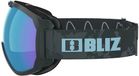 Bliz Charge OTG Lunettes de ski Unisexe Gris mat W Bl Logo/Smoke Ice Blue