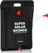COM-FOUR® Douche de camping - Douche solaire compacte à eau chaude de 15 litres - Douche extérieure mobile pour le camping, le jardin, la plage et les vacances