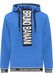 Bruno Banani Sweatshirt 'Cook' hemelsblauw / zwart / wit