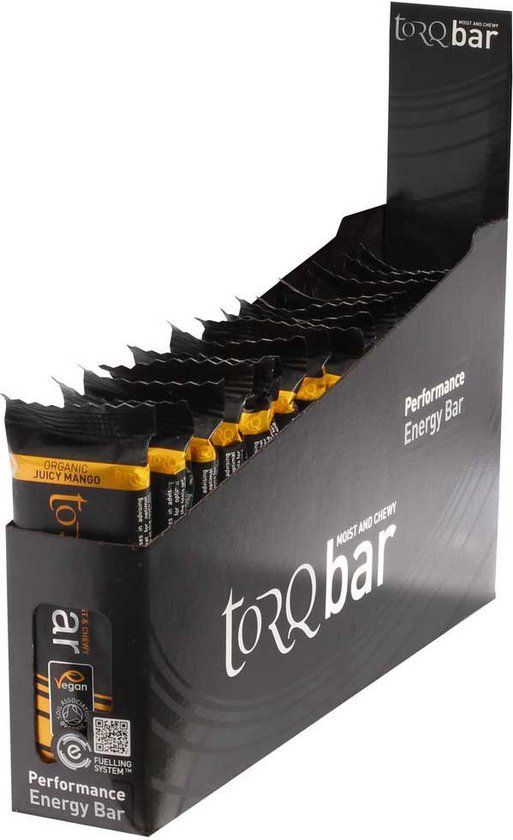 Torq BAR Bio - Sappige Mango - Doos van 15 - Multikleur