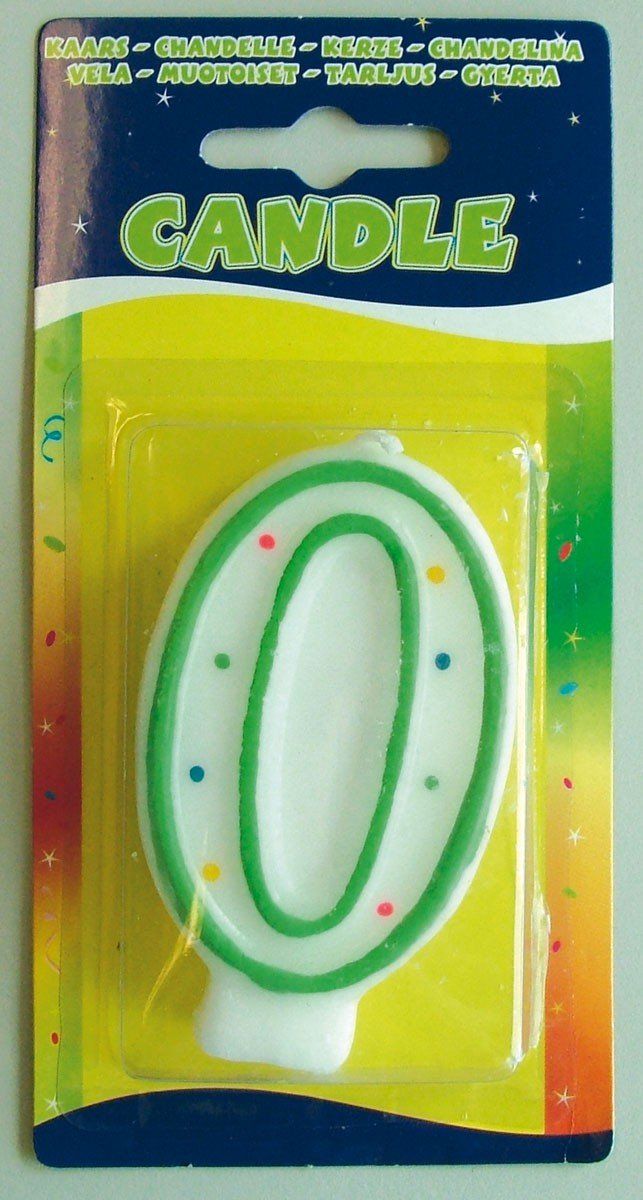 Folat - Cijferkaars - 0 - Veelkleurig