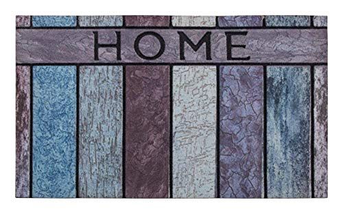 andiamo Rubberen mat deurmat schoonloopsysteem mat - 45 x 75 cm - Wood