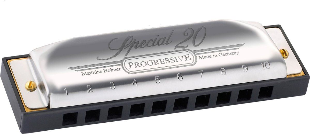 Hohner Special 20 Progressive fis - Diatonische mondharmonica