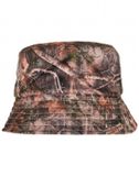 Urban Classics Sherpa Real Tree Camo Reversible Bucket Hat Bruin