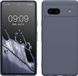 kwmobile telefoonhoesje geschikt voor Google Pixel 7a - Hoesje voor smartphone - Precisie camera uitsnede - In blauwgrijs