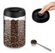 Solidchoice - Boîte de conservation hermétique pour grains de café de 1,2 L