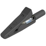 Hirschmann Test & Measurement MA 1 S sw Krokodillenklem Steekaansluiting 2 mm Ohne Messkategorie Zwart