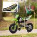 Icecat 2 moto électrique pour enfants, moto 12 V avec musique, véhicule pour enfants avec roues stabilisatrices, 3-6 ans, vert