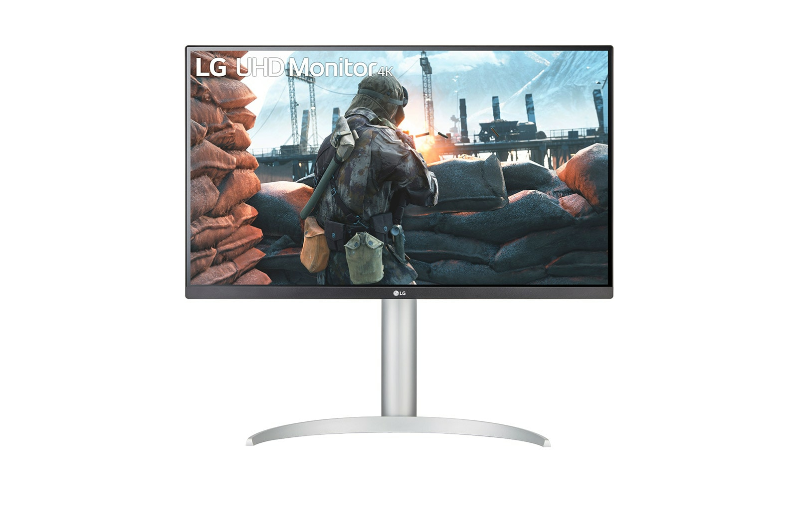LG 27UP650K-W 27" 4K UHD IPS Monitor - White
