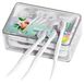 Brosses à dents jetables - Kit de voyage avec dentifrice - Ne pas rincer - Haleine fraîche - Lot de 20 - Saveurs assorties - Pour adultes