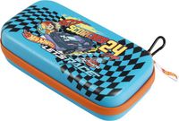 Klein Toys - Hot Wheels 'Let's Race' Etui - Draagtas voor pennen en speelgoedautootjes - Oranje/Blauw