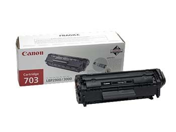 Canon 703 Toner Cartridge - Black - 3 Pack