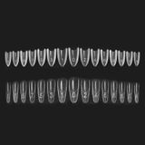 Sandwich Nagelvorm 240 Stuks Gelnageltips Professioneel